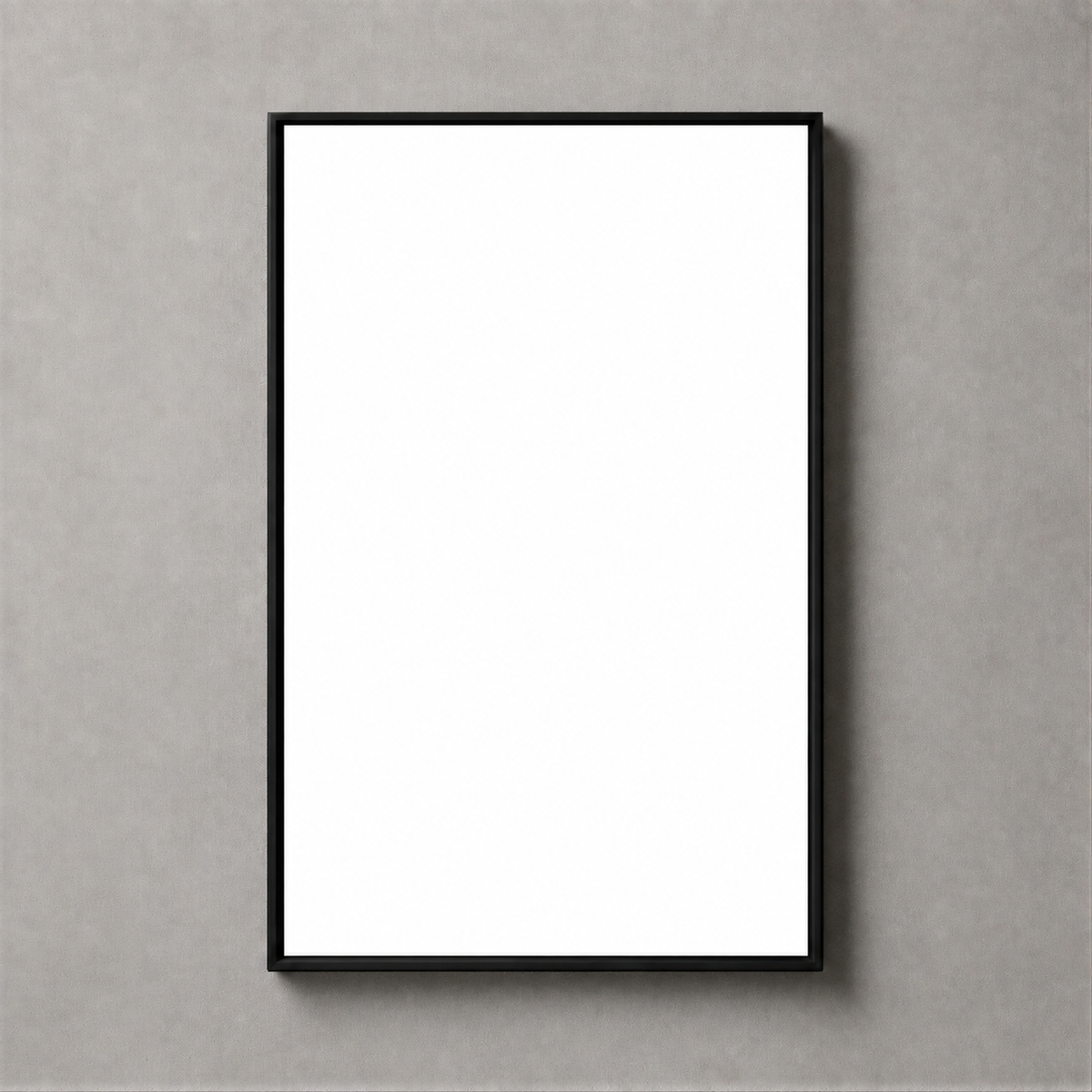 Professional LED lightbox without printing – blank illuminated white panel