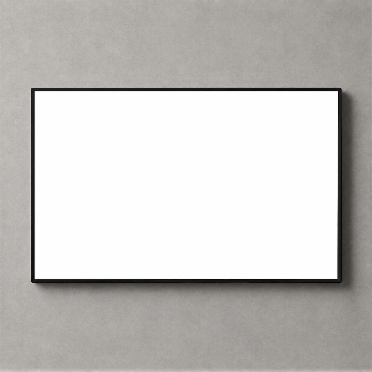 Professional LED lightbox without printing – blank illuminated white panel