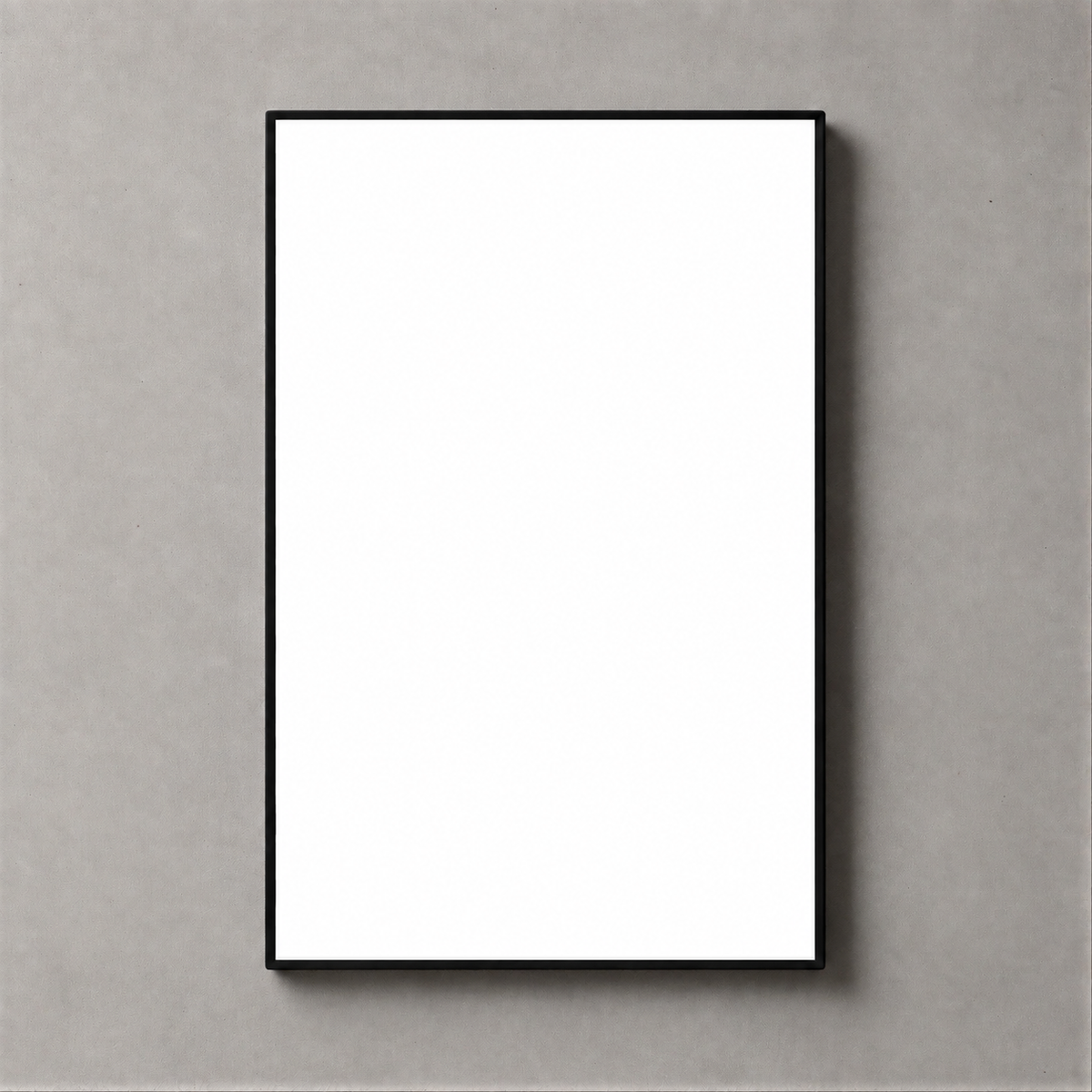 Professional LED lightbox without printing – blank illuminated white panel