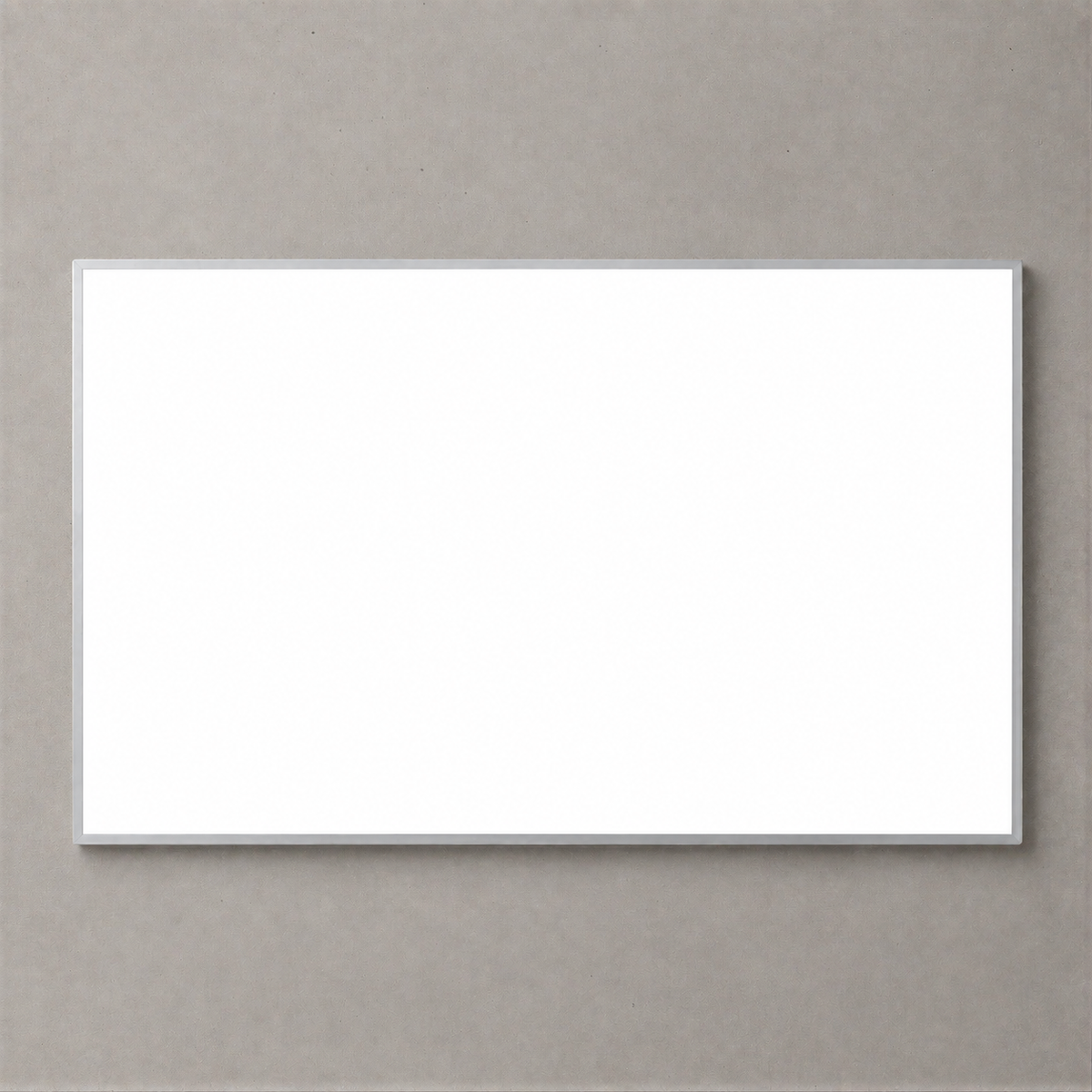 Professional LED lightbox without printing – blank illuminated white panel