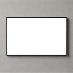 Professional LED lightbox without printing – blank illuminated white panel