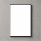 Professional LED lightbox without printing – blank illuminated white panel