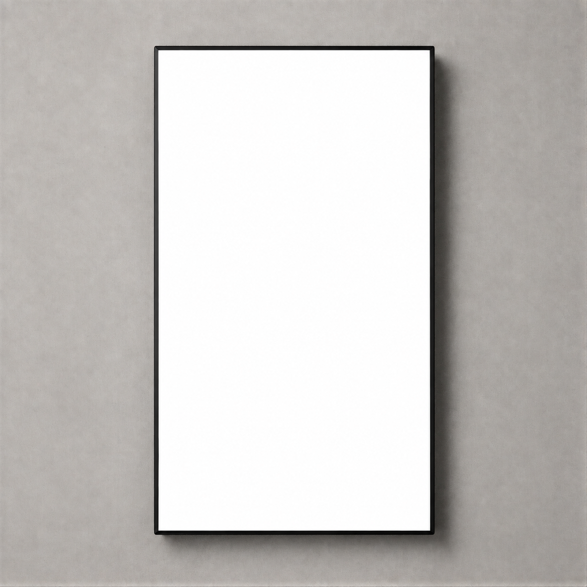 Professional LED lightbox without printing – blank illuminated white panel