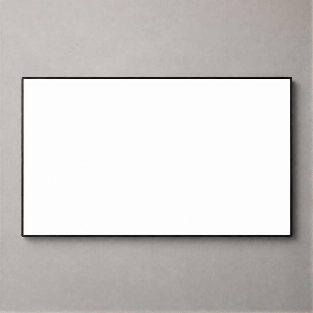 Professional LED lightbox without printing – blank illuminated white panel