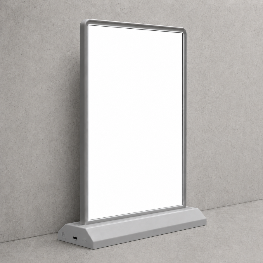 Rechargeable Countertop LED Lightbox – Without Printing